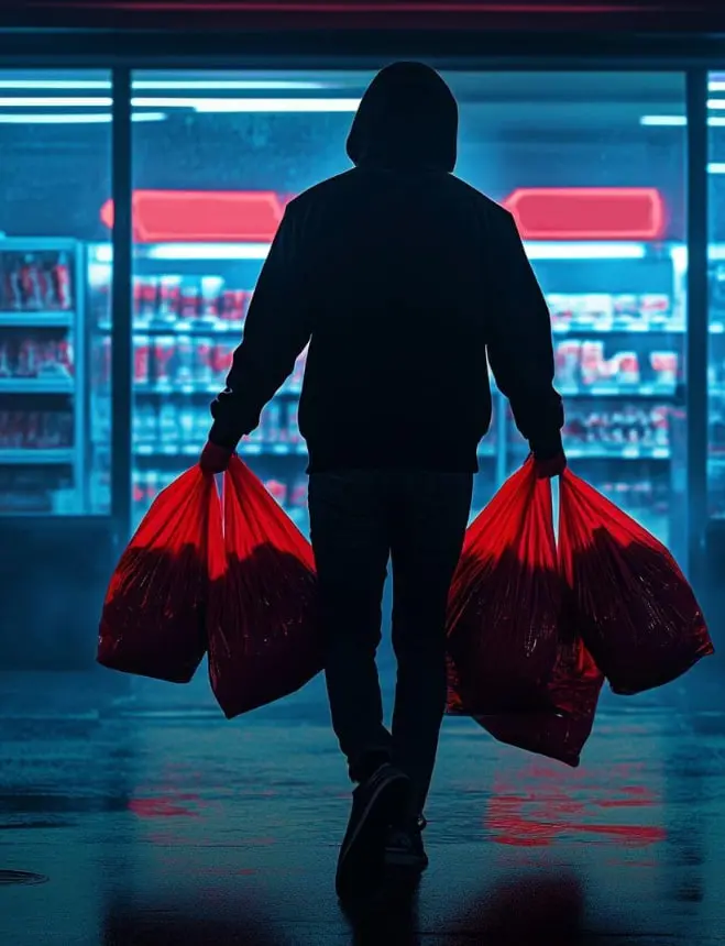 《追捕商店扒手》：一场惊心动魄的猫鼠游戏，扒手与侦探的智慧博弈，揭秘隐藏在繁华都市下的罪与罚！